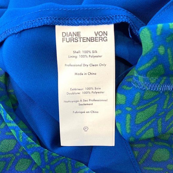 Diane Von Furstenberg Lilita Silk Maxi Dress - NWT - Picture 7 of 7